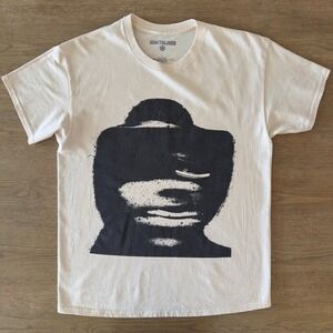 Don Toliver Blur Hardstone Psycho Album Tour Merch Tee T-Shirt-Ivory-Sz Lge